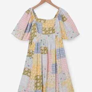 SOLD Disney Princess Icons Patchwork Quilt Women's Dress